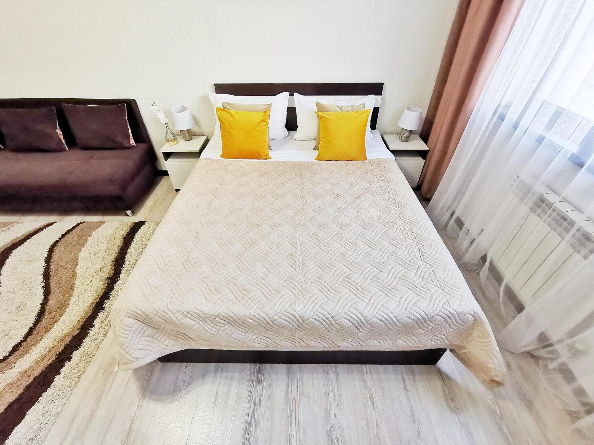 Appartments " Zhetysu-4" 阿拉木图 外观 照片