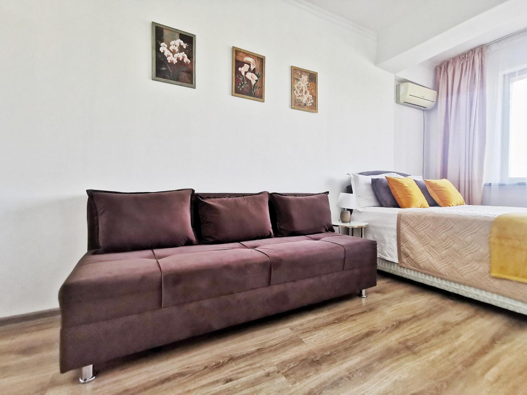 Appartments " Zhetysu-4" 阿拉木图 外观 照片